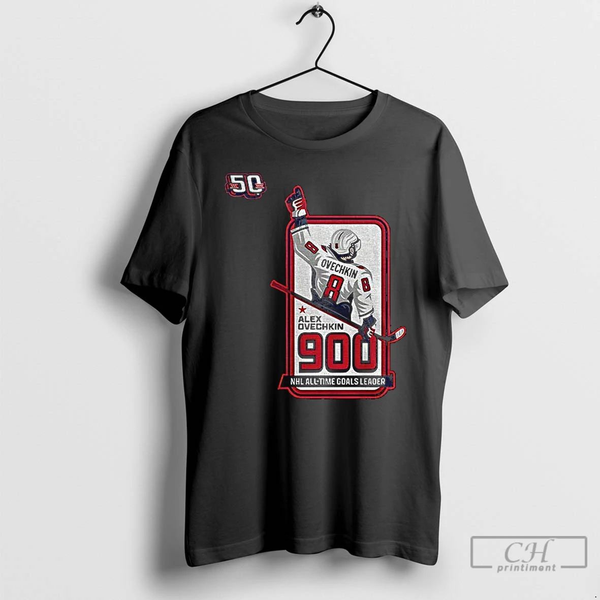 Premium Zwhrrfva Alex Ovechkin 900 Goals 2025 The Greatest Goal Scorer T Shirts Unisex