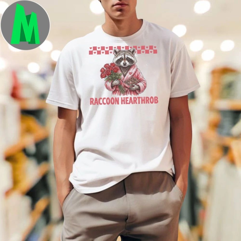 Original Raccoon Hearthrob Valentine Unisex