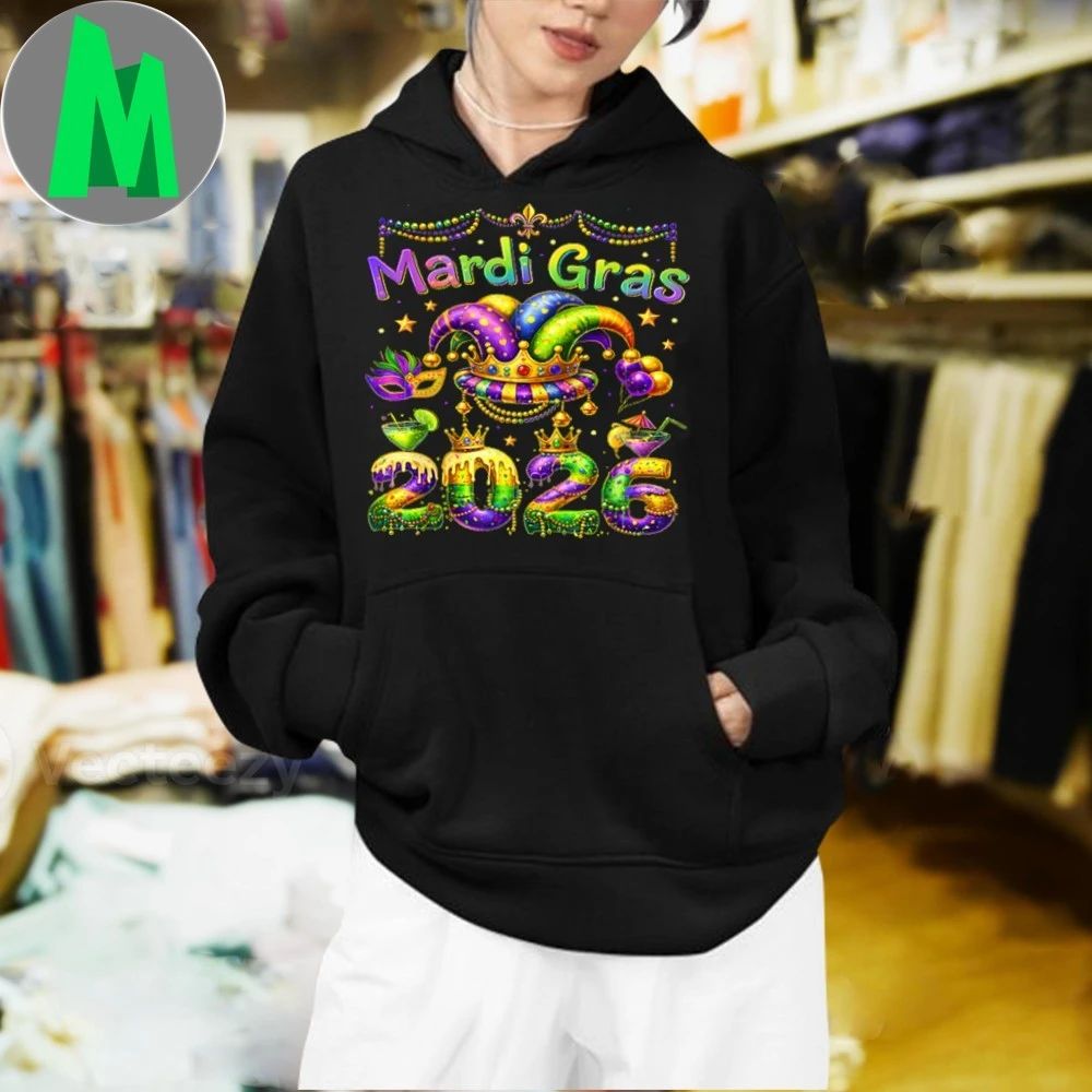 Mardi Gras 2026 Carnival Jester Beads Parade Shirts Unisex