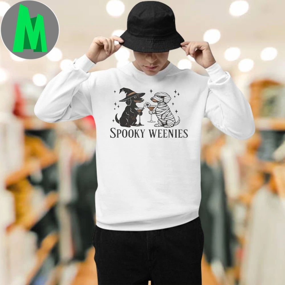 Spooky Weenies Halloween Dachshund Spooky Season Shirt Unisex