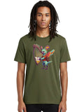 Cupid-Rodent Mens Graphic Tee, 100% Cotton, Casual Summer Wear Unisex