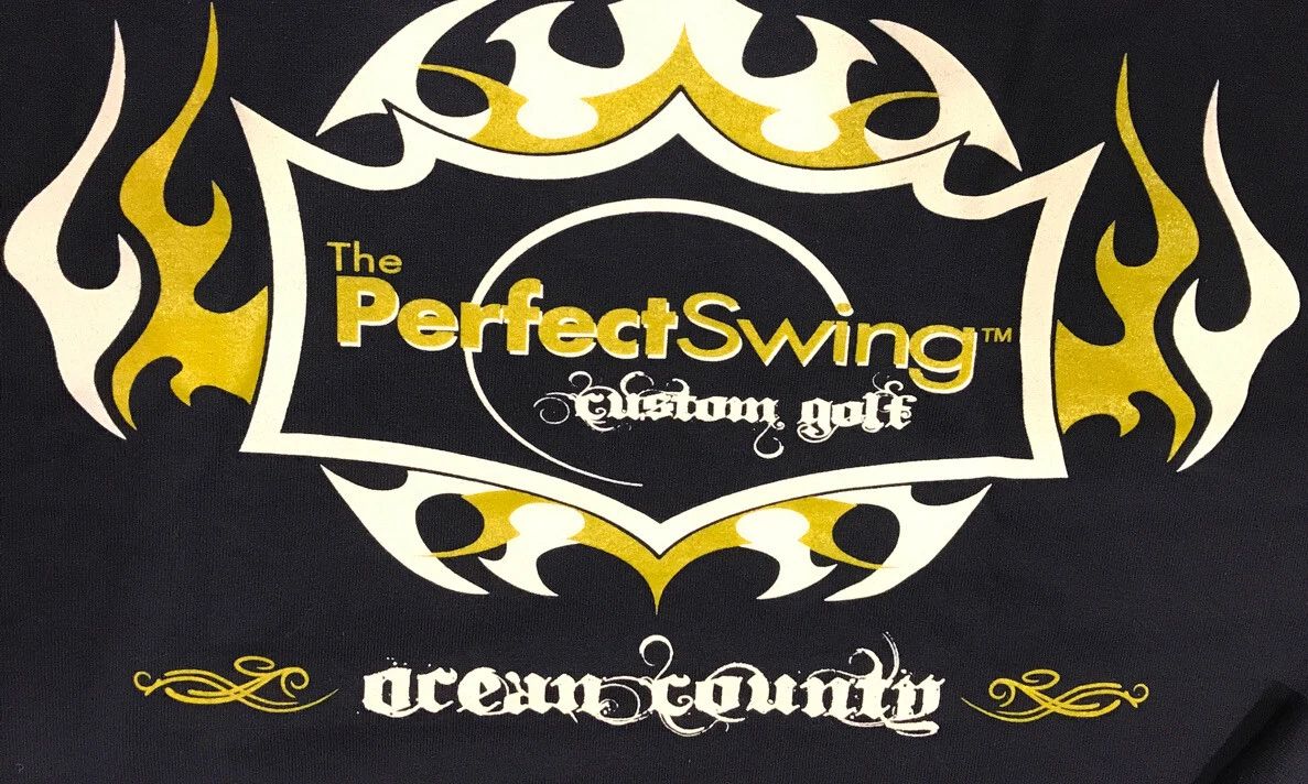 Jerzees The Perfect Swing Tribal Graphic Custom Golf Men XL Unisex