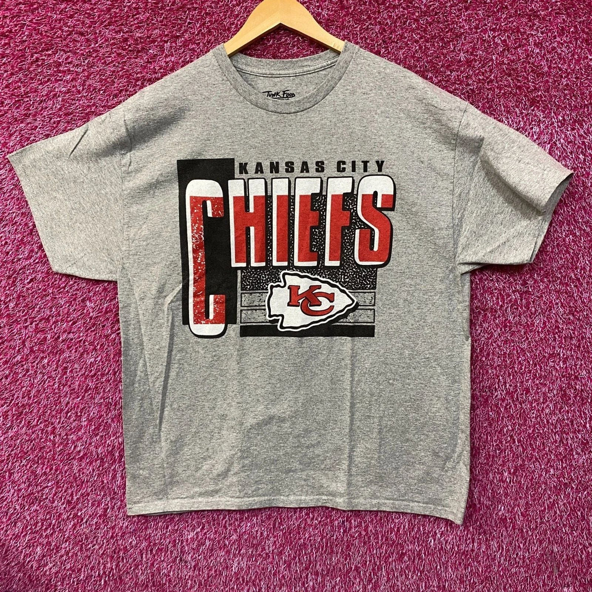 Kansas City Chiefs Logo tshirt size Large Unisex