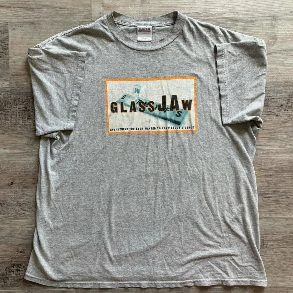 Vintage Glassjaw Everything you need to know about silence TU1798 Unisex