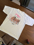Screen Stars Vintage Crazy Girls Riviera Las Vegas Graphic White XL Unisex