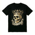 Modern Antiquity Skull Crown - Gothic King Streetwear Graphic Tee Unisex