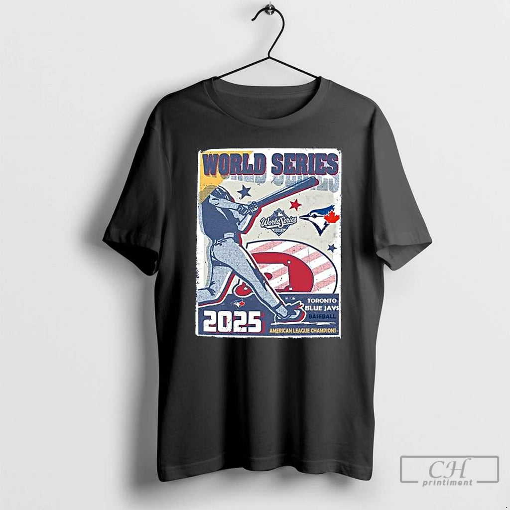 Classic Toronto Blue Jays Al Champs 2025 World Series Franklin T Shirts Unisex