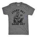 Mens Funny T Shirts Every Day Is Game Day Sarcastic Graphic Novelty Tee for Men Unisex