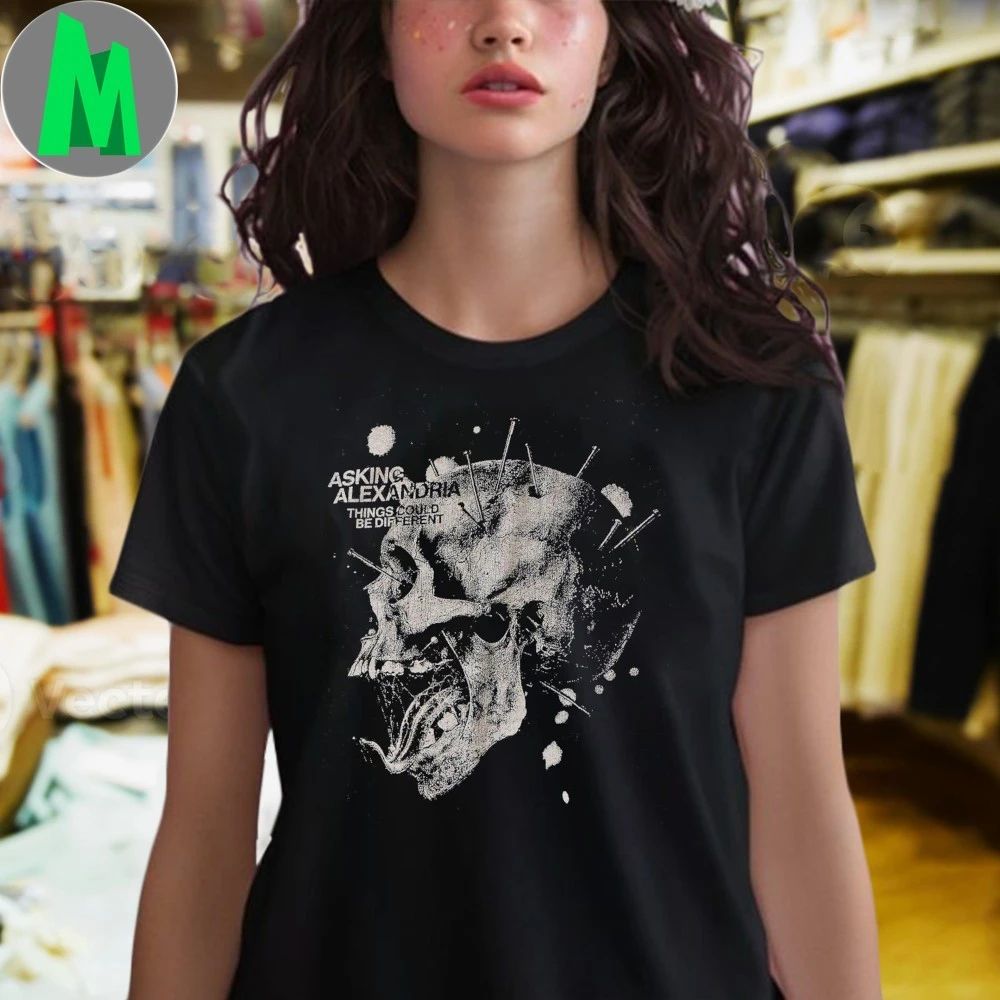Asking Alexandria Things Could Be Different Skull Shirt Unisex