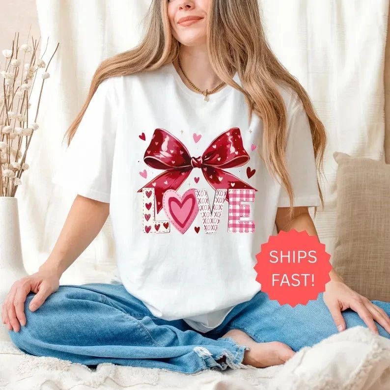 Coquette Love Aesthetic Comfort Colors T Shirt Soft Trendy Design Unisex