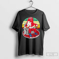 Classic Boston Red Sox X Santa Claus Christmas Vintage T Shirts Unisex