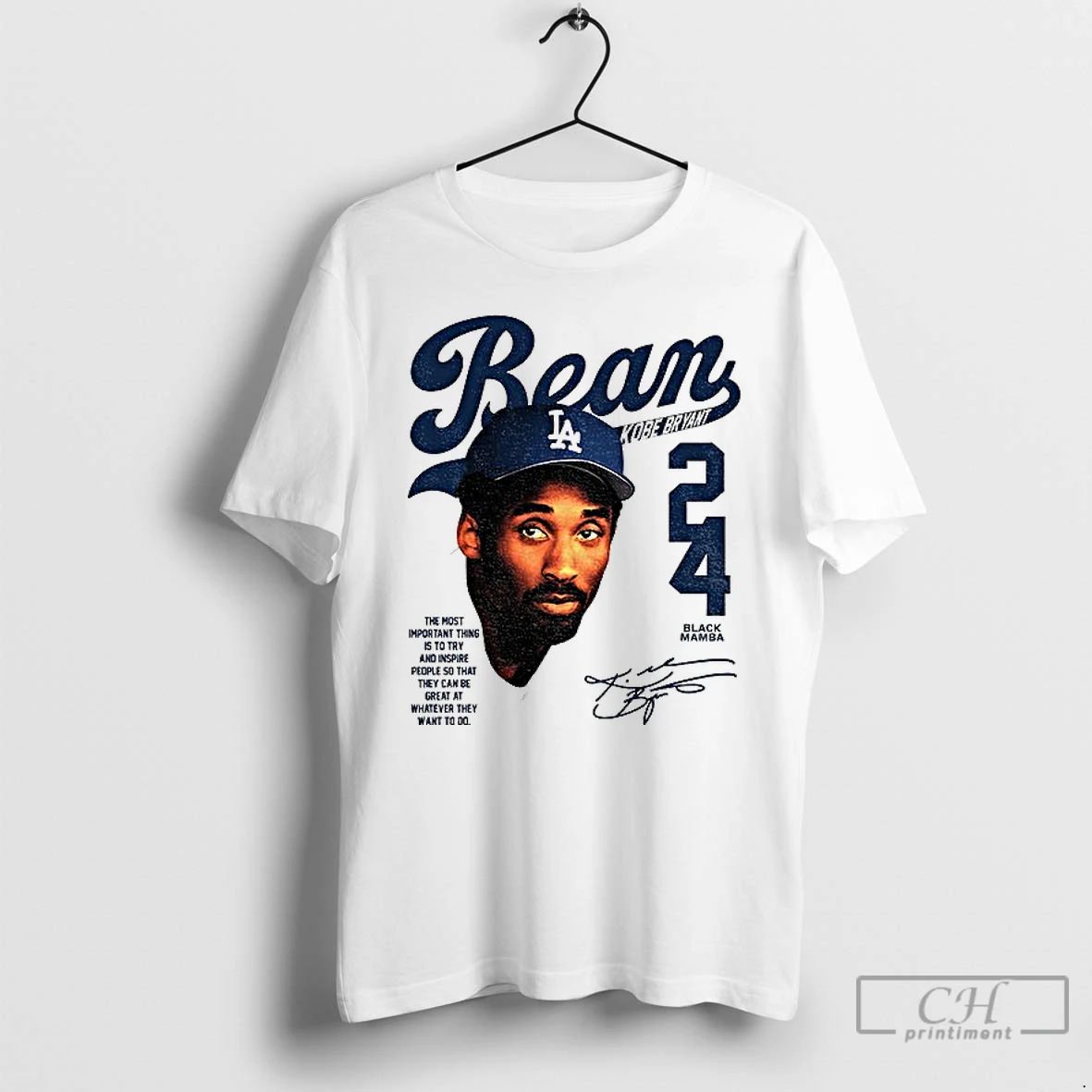Premium Kobe Beanbryant Los Angeles T Shirts Unisex