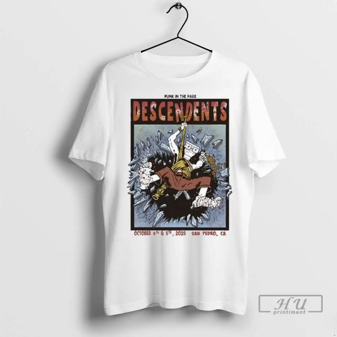Trending Descendents X Punk In The Park October 4th 5th San Pedro Ca 2025 Unisex