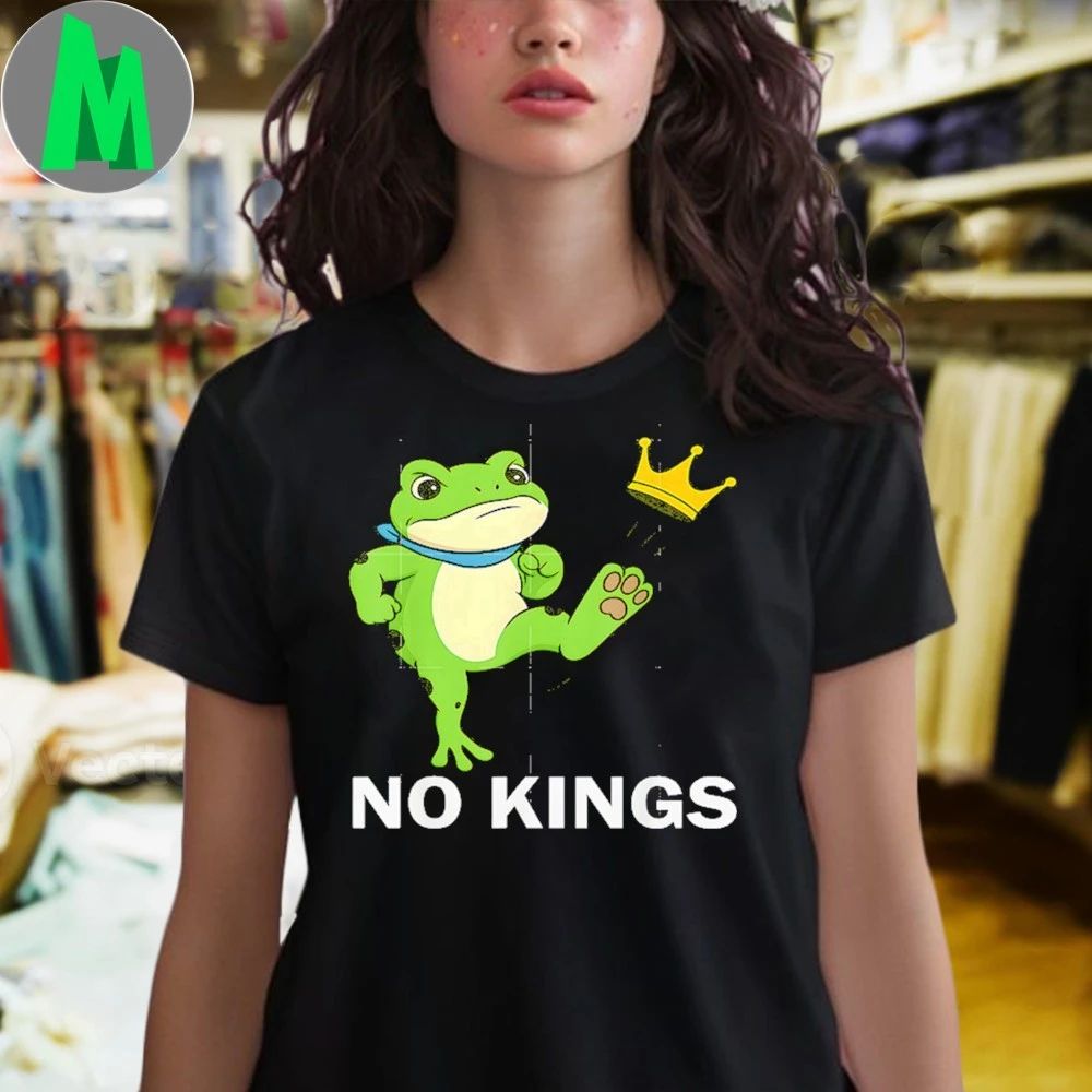 No Kings Portland Frog Protest Shirt Unisex