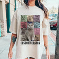 Custom Pet Photo Comfort Tee Personalized Dog Cat Lover Shirt Gift Unisex