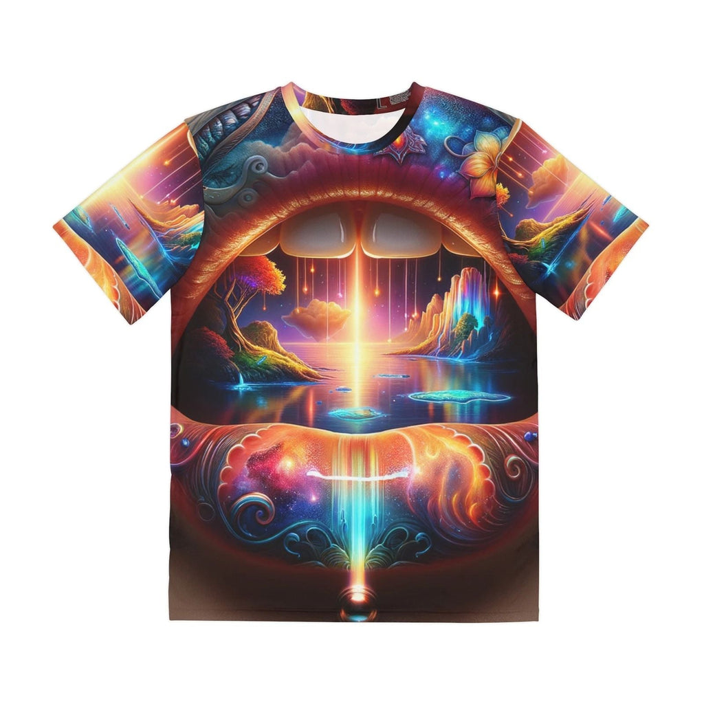 All Over Print T Shirt Surreal Open Lips Fantasy Artwork Unisex