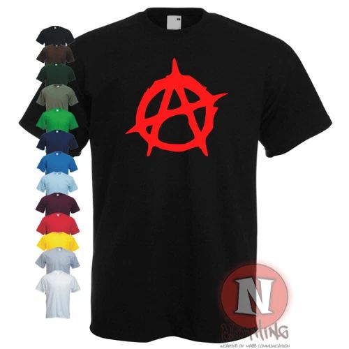 ANARCHY Chaos Punk Rétro Hommage Aux Sex Pistols Anti-Establishment Unisex