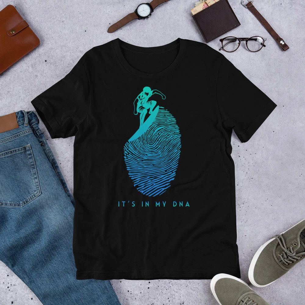 Surfing In My DNA Shirt | Surfing Gift For Men | Surf | Surfing Shirt Unisex