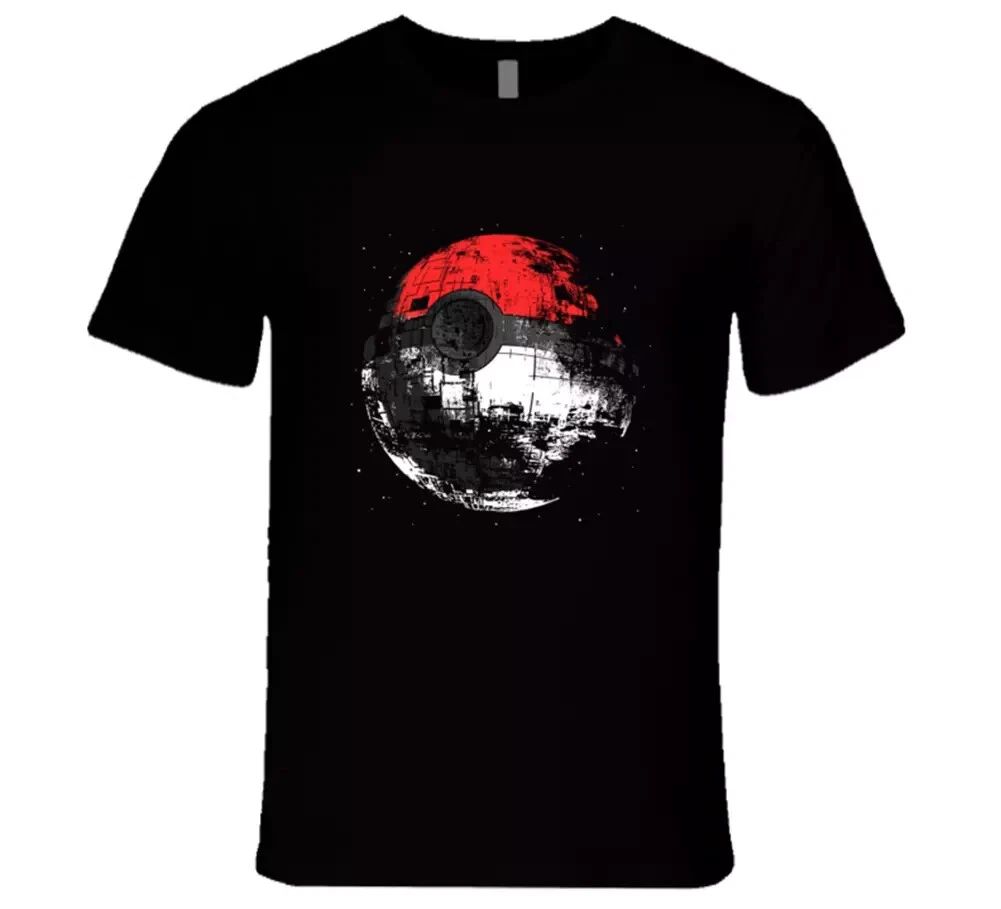 Pokeball Gaming Death Star Game Funny T Shirt Tee Gift New Unisex