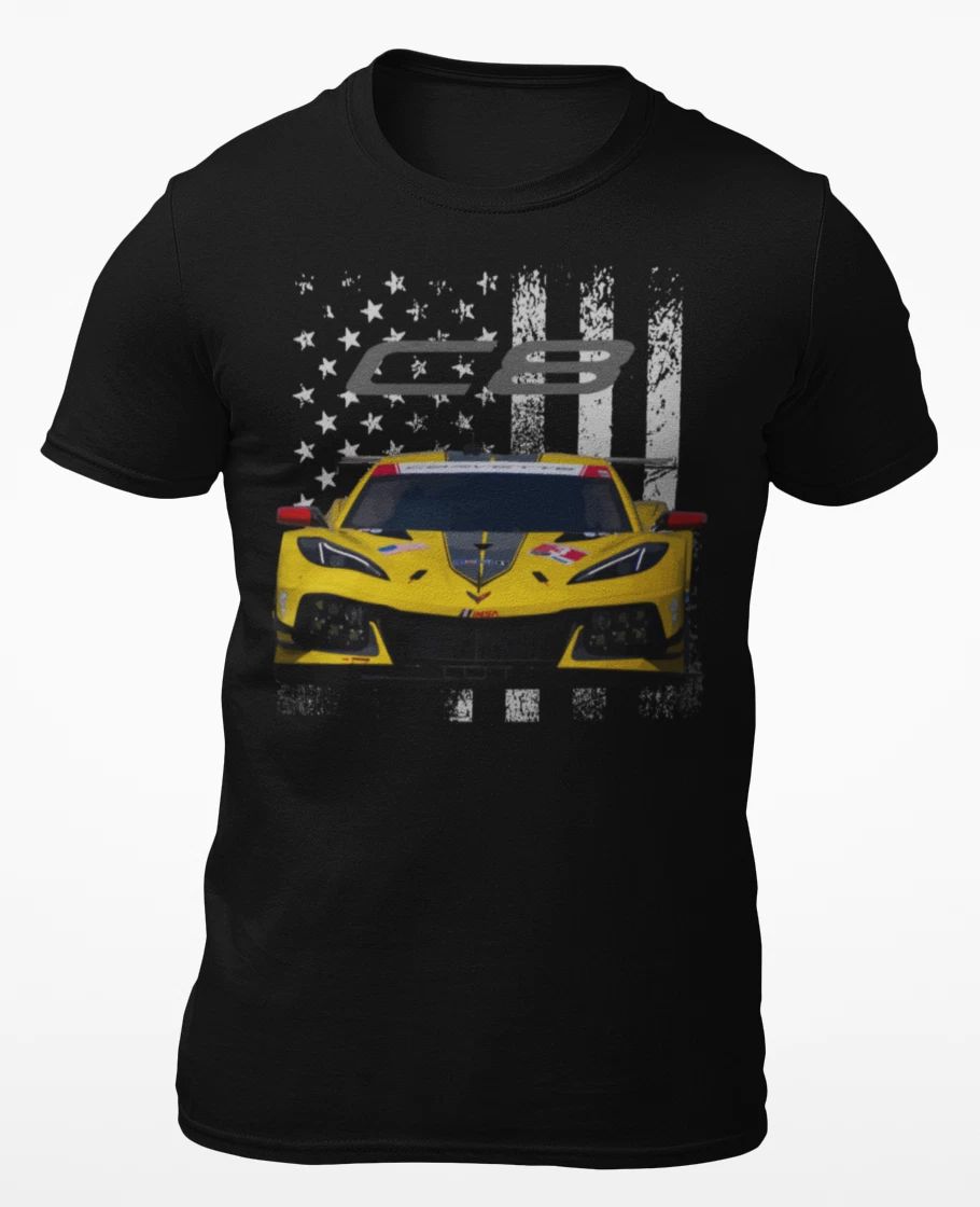 2022 vette C8 Race Car IMSA GTD GT Daytona Pro Short-Sleeve Unisex Unisex