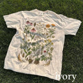 Vintage Meadow Flowers Comfort Tee Shirt Soft Floral Graphic Print Unisex