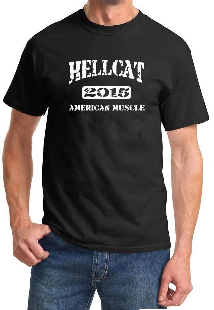 SRT Hellcat 2015 American Muscle Car Design Tshirt NEW Unisex