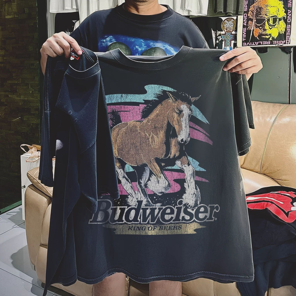 99 Stallion Washed Black L Unisex