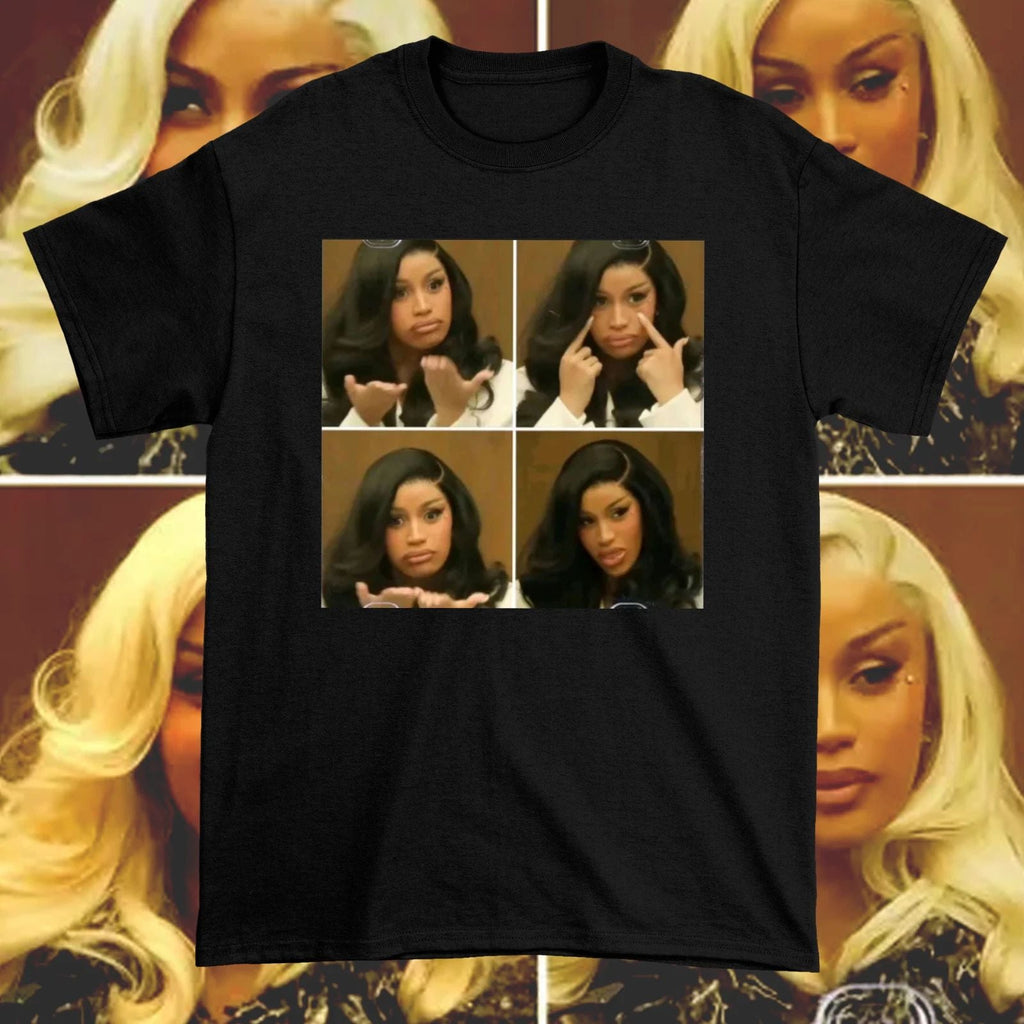NEW AM I THE DRAMA Cardi B Funny T Shirt Black All Size S-5XL HH1005 Unisex