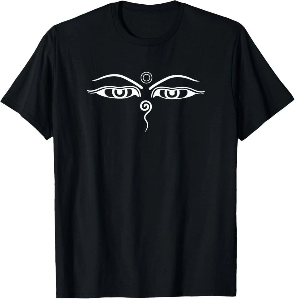 Buddha Eyes Buddhist Meditation Yoga Design Best TShirt Made in USA Size S to XL Unisex