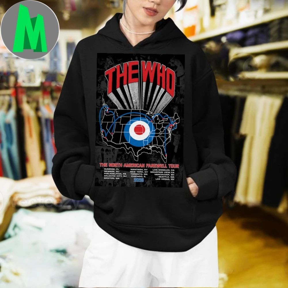 The Who The Song is Over Tour North American 2025 Poster Unisex