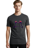 Couple-Doing-Handstand Mens Graphic Tee, 100% Cotton, Casual Summer Wear Unisex