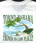 Tommy Bahama Men's T Shirt / Fronds In Low Places / WHITE / Cotton / Reg $54 Unisex