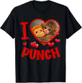I Love Baby Monkey Punch Cute Meme Unisex Unisex