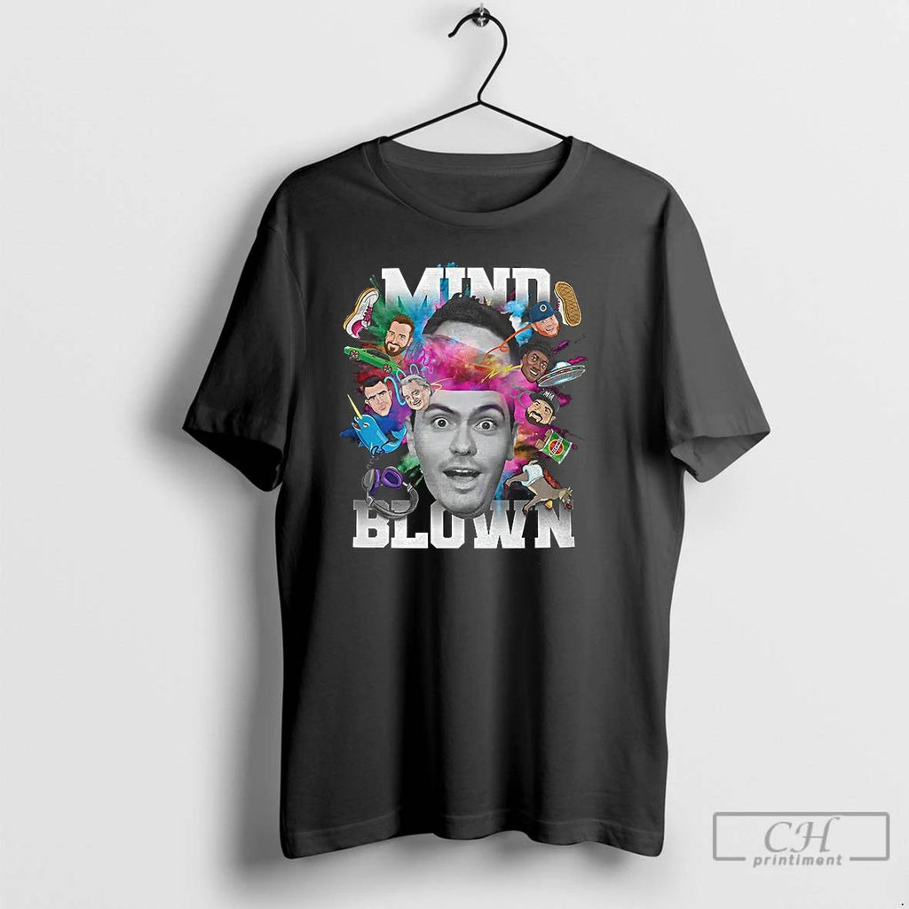 Classic Head Mind Blown Meme T Shirts Unisex