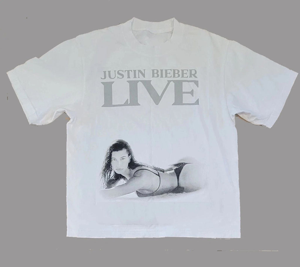 Justin Bieber White Hailey 2026 Merch reprint , FAST SHIP Unisex