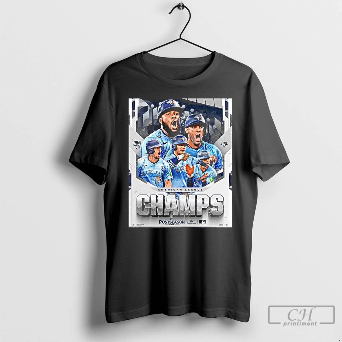 Classic Toronto Blue Jays 2025 American League Champions T Shirts Unisex