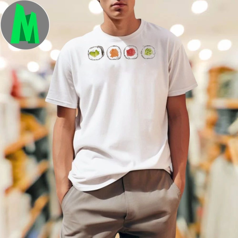 Sushi Rolls Shirt Unisex