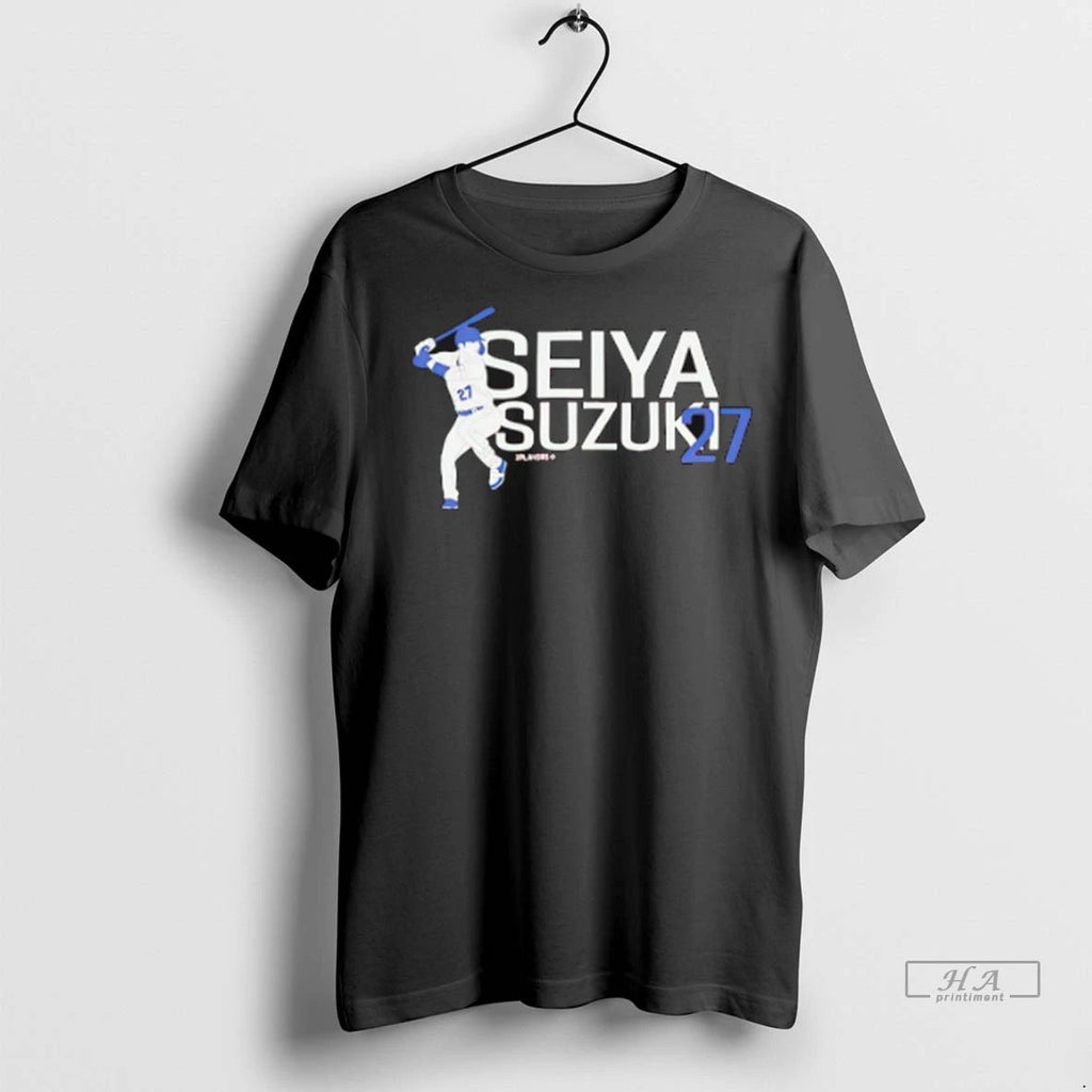 Trendy Seiya Suzuki 27 Chicago Cubs Cartoon Shirt Sweater Unisex