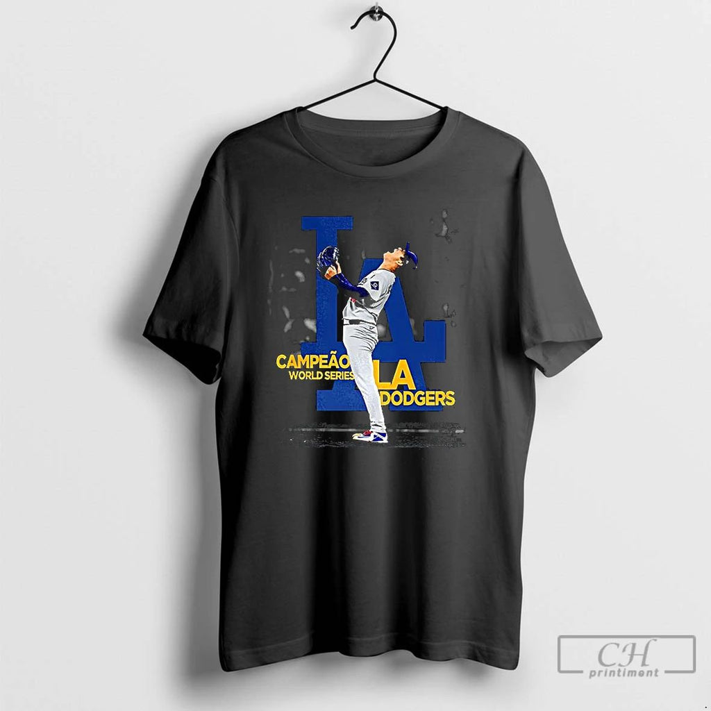 Classic Yoshinobu Yamamoto Los Angeles Dodgers World Series Champions 2025 Celebration Unisex
