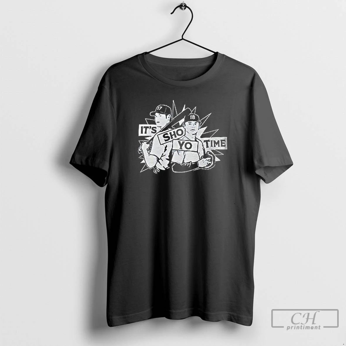Premium Shohei Ohtani And Yoshinobu Yamamoto Its Sho Yo Time T Shirts Unisex