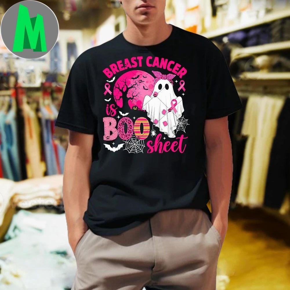 Original Breast Cancer Is Boo Sheet Halloween Shirt Unisex