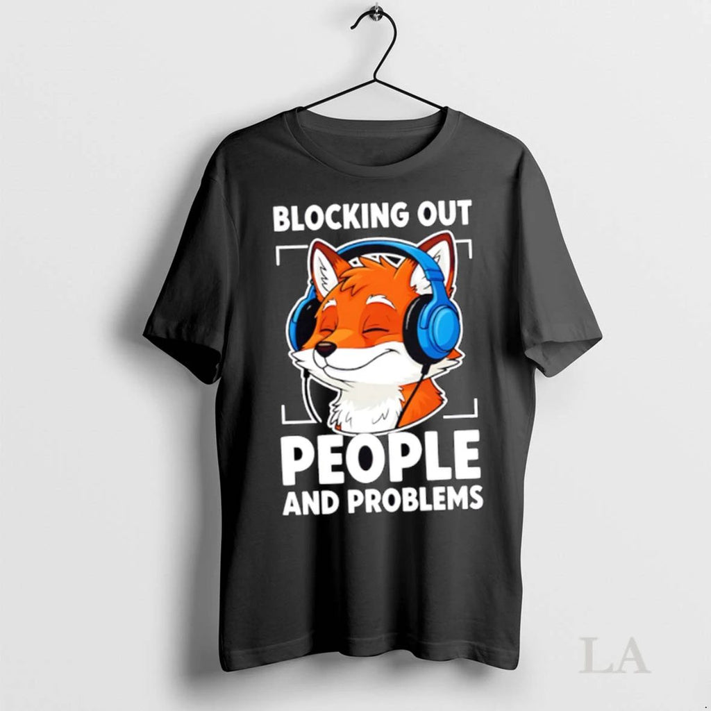 Original Fox Introvert Blocking Out People And Problems Cute Unisex