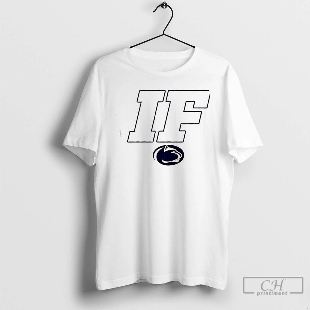 Classic Penn State Nittany Lions Football If 2 Sided T Shirts Unisex