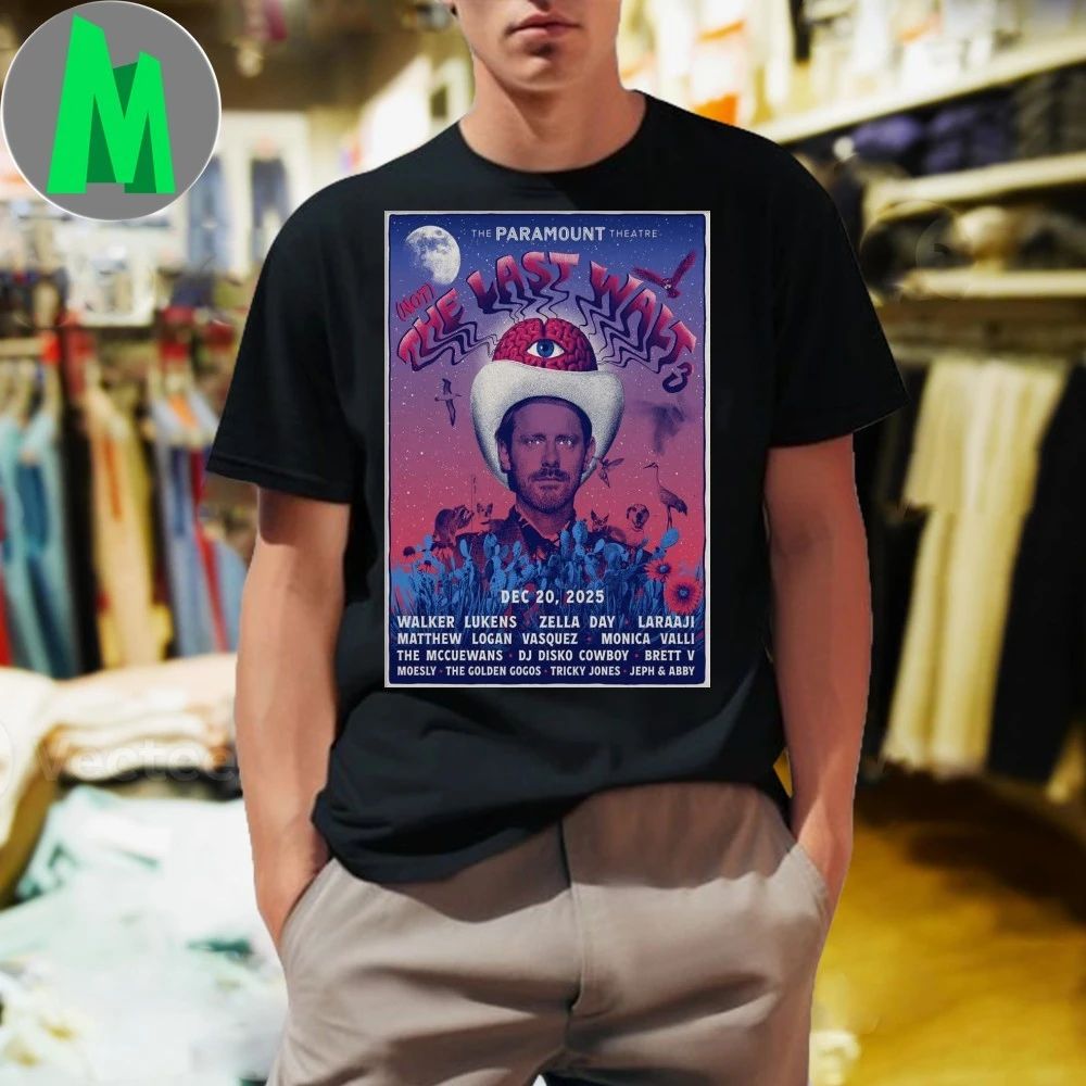The Last Walt 3 At The Paramount Theatre On Dec 20 2025 Poster Shirt Unisex