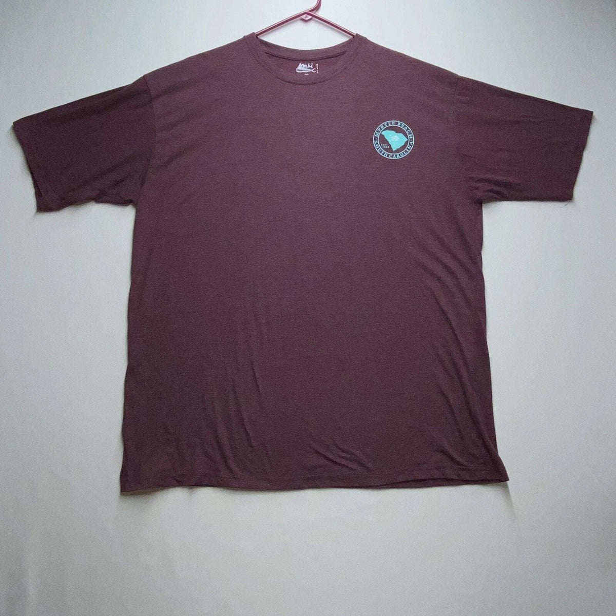 Mahi Surf Co. Myrtle Beach South Carolina Maroon 2XL Unisex