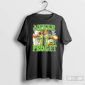 Classic Never Froget Frog Forest T Shirts Unisex