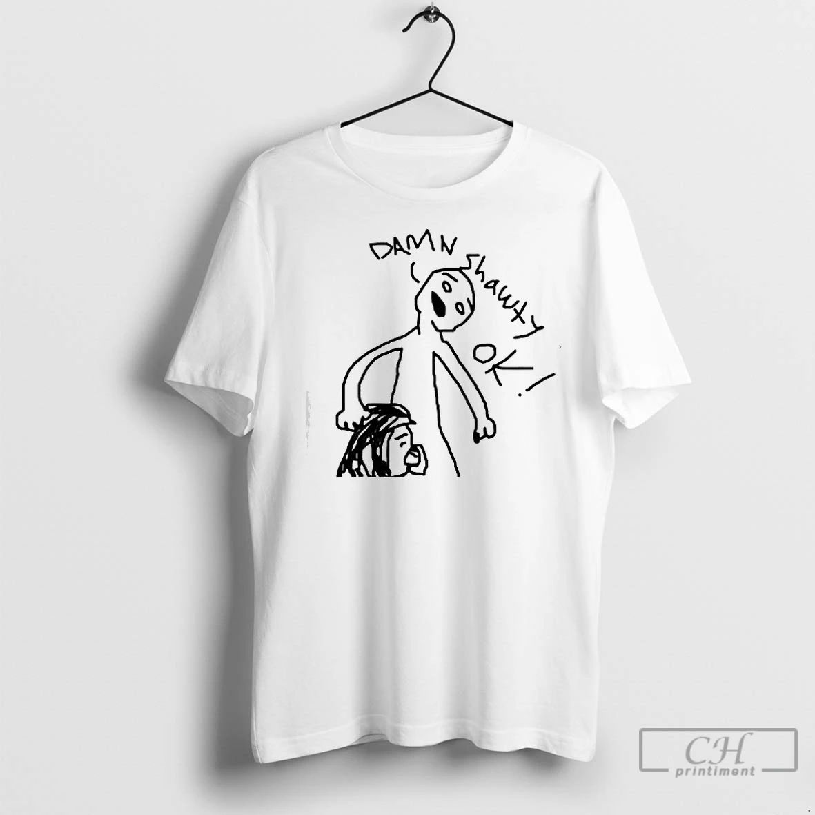 Premium Damn Shawty Ok Human Funny Graphic Unisex