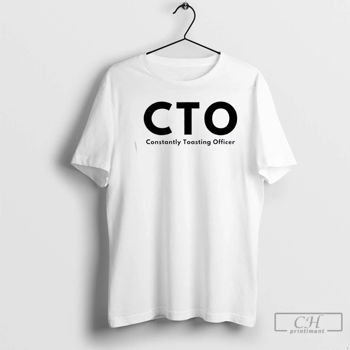 Classic Cto Constantly Toasting Officer T Shirts Unisex