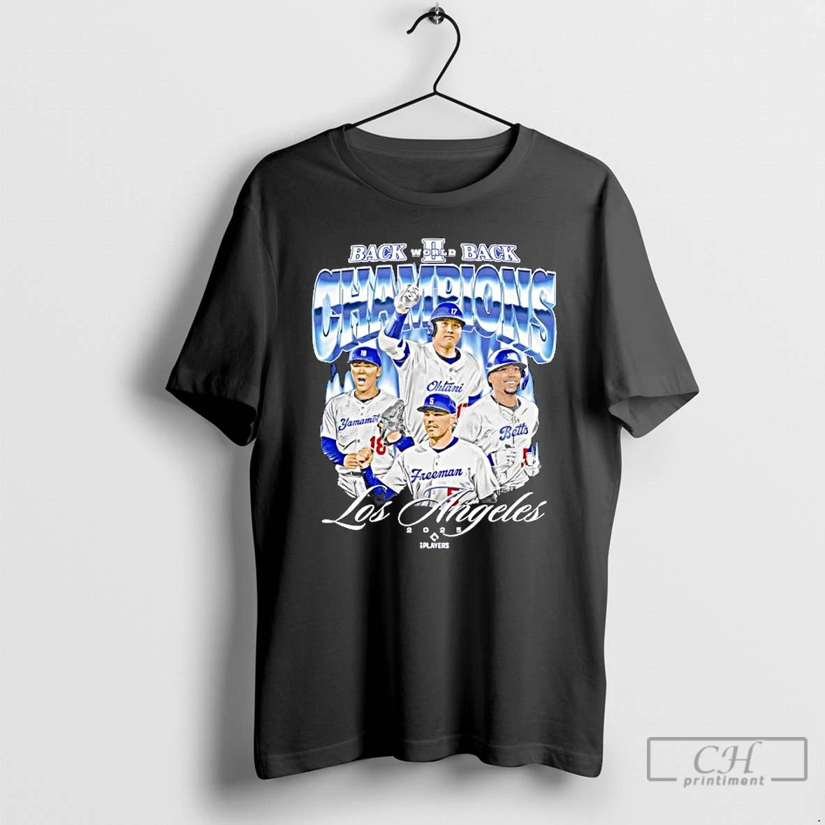 Premium Los Angeles Dodgers 2025 Back To Back Baseball World Champions T Shirts Unisex