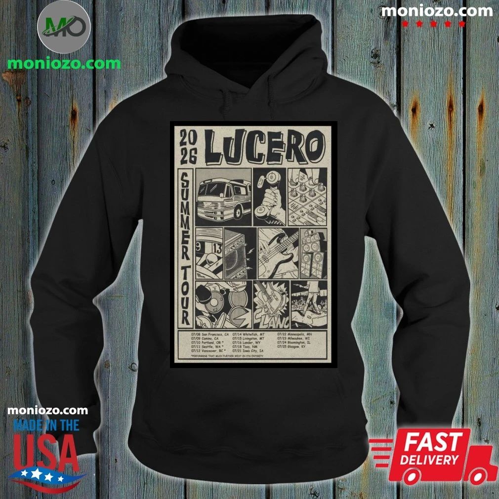 Lucero Music Summer Tour 2026 Poster Shirt Unisex
